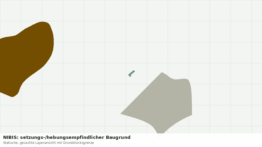 Statische Kartenansicht: NIBIS: setzungs-/hebungsempfindlicher Baugrund