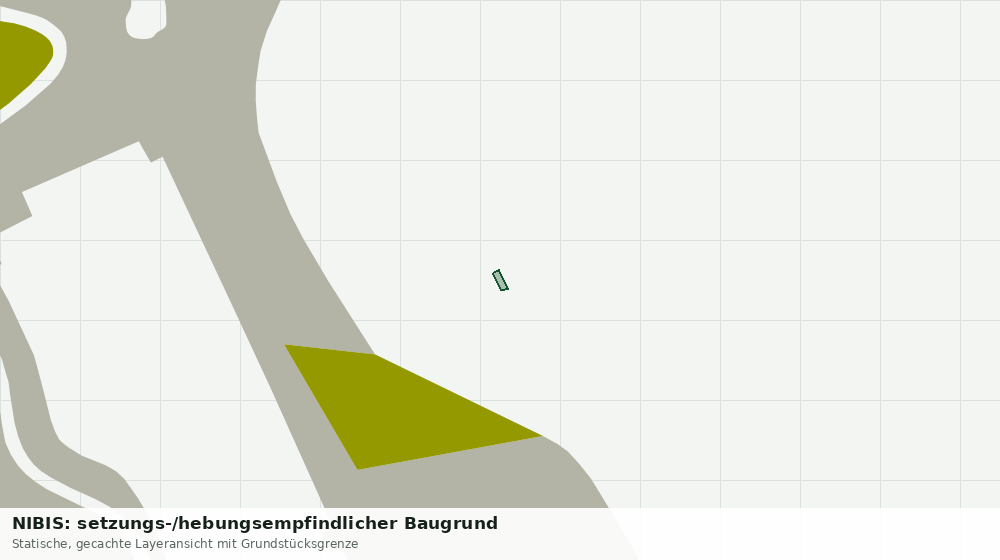 Statische Kartenansicht: NIBIS: setzungs-/hebungsempfindlicher Baugrund