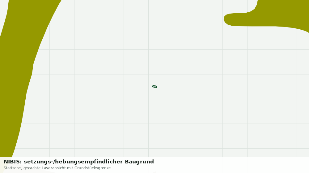 Statische Kartenansicht: NIBIS: setzungs-/hebungsempfindlicher Baugrund