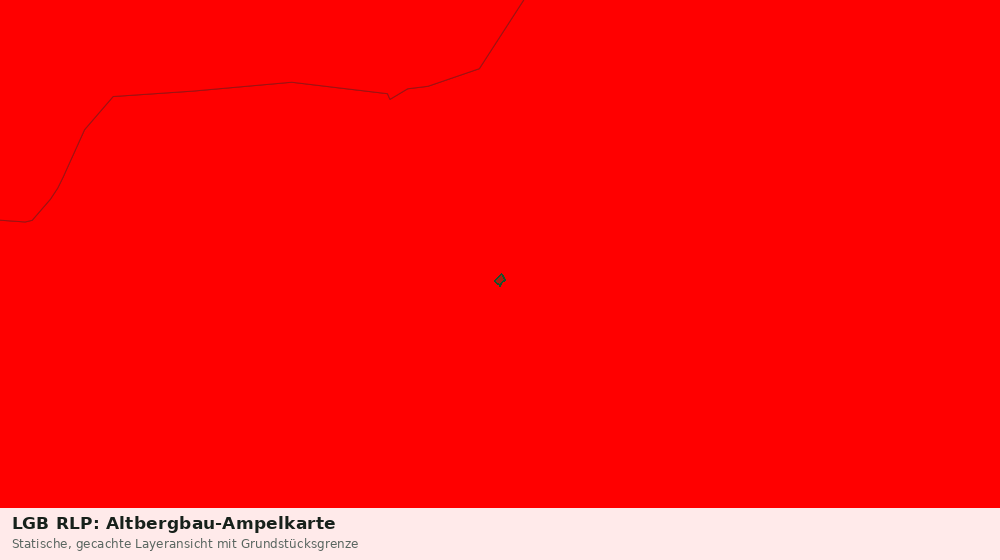 Statische Kartenansicht: LGB RLP: Altbergbau-Ampelkarte