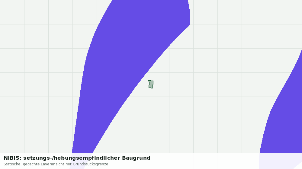 Statische Kartenansicht: NIBIS: setzungs-/hebungsempfindlicher Baugrund