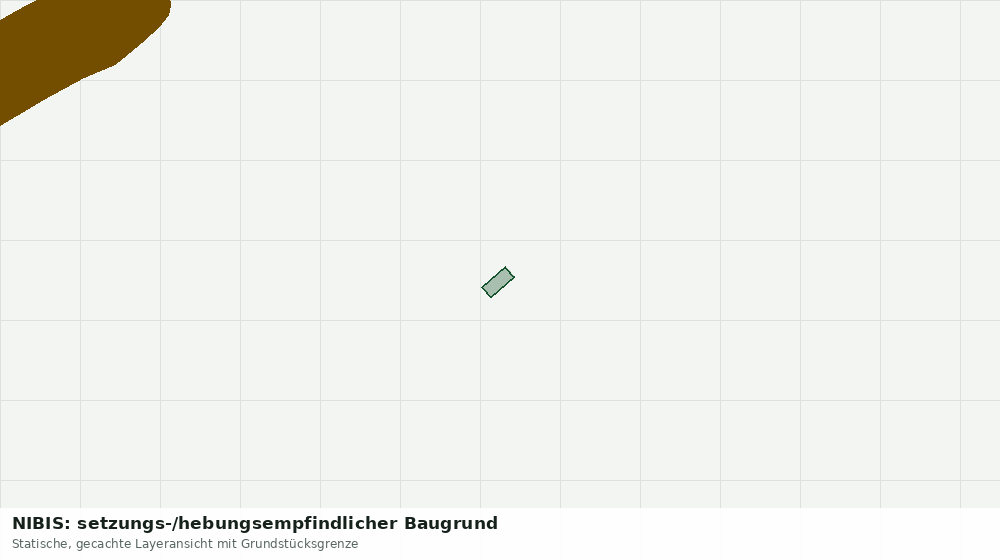 Statische Kartenansicht: NIBIS: setzungs-/hebungsempfindlicher Baugrund