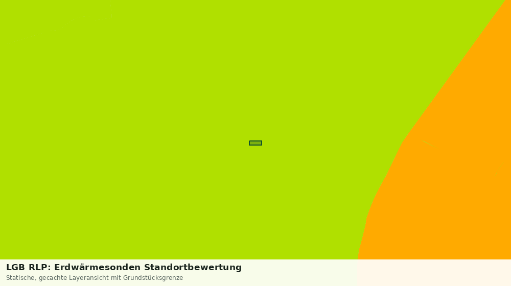 Statische Kartenansicht: LGB RLP: Erdwärmesonden Standortbewertung