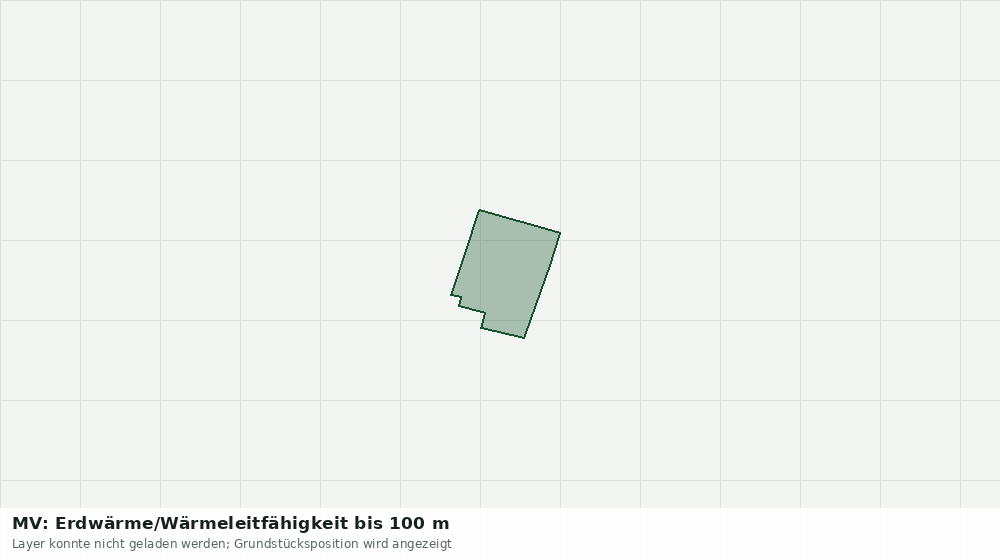 Statische Kartenansicht: MV: Erdwärme/Wärmeleitfähigkeit bis 100 m