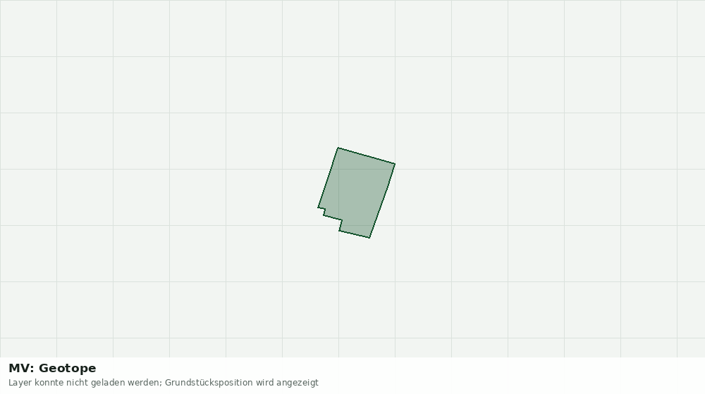 Statische Kartenansicht: MV: Geotope
