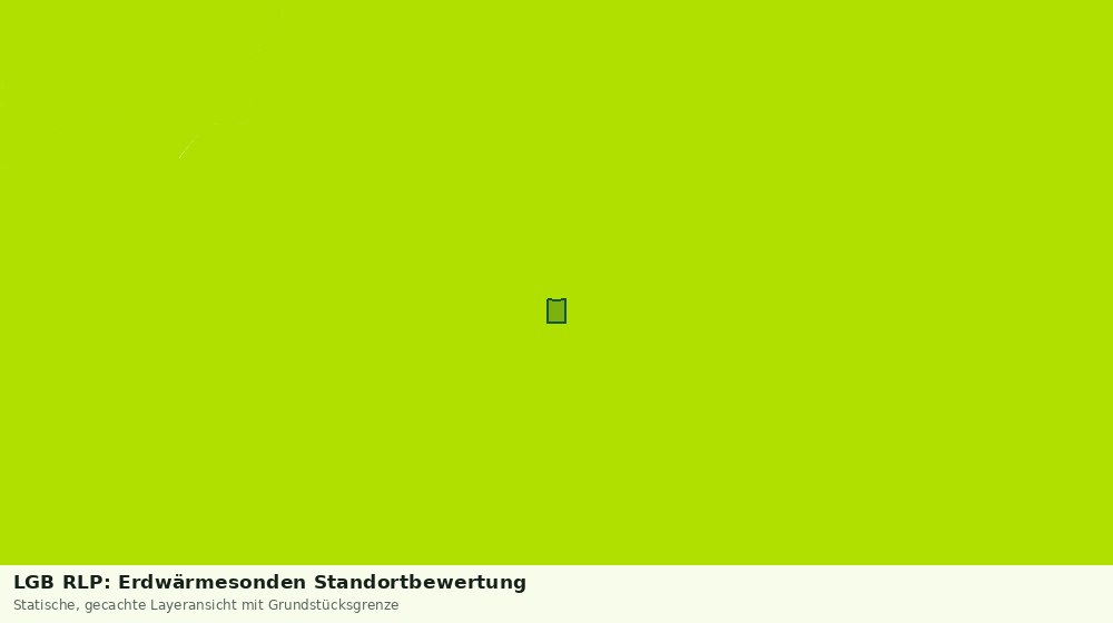Statische Kartenansicht: LGB RLP: Erdwärmesonden Standortbewertung