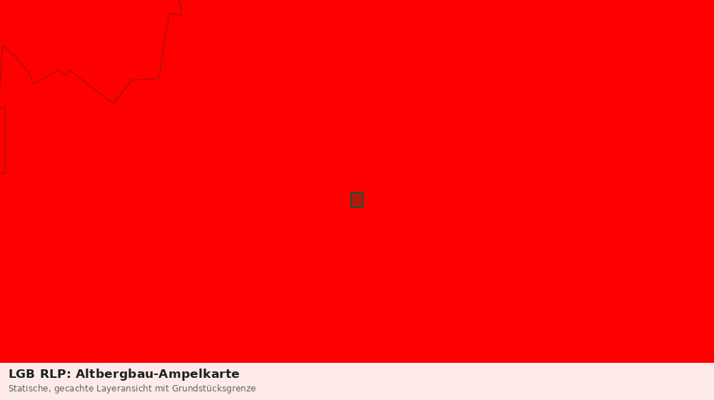 Statische Kartenansicht: LGB RLP: Altbergbau-Ampelkarte