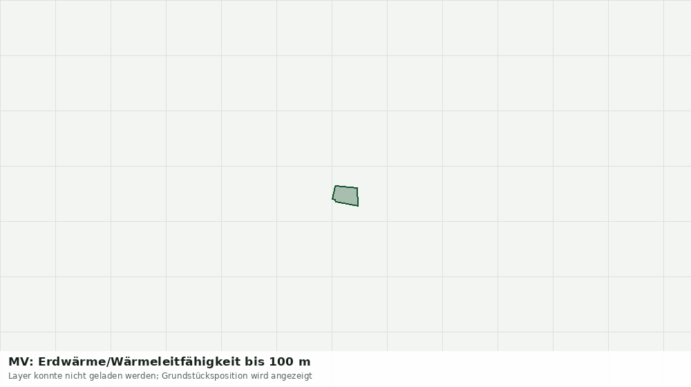 Statische Kartenansicht: MV: Erdwärme/Wärmeleitfähigkeit bis 100 m