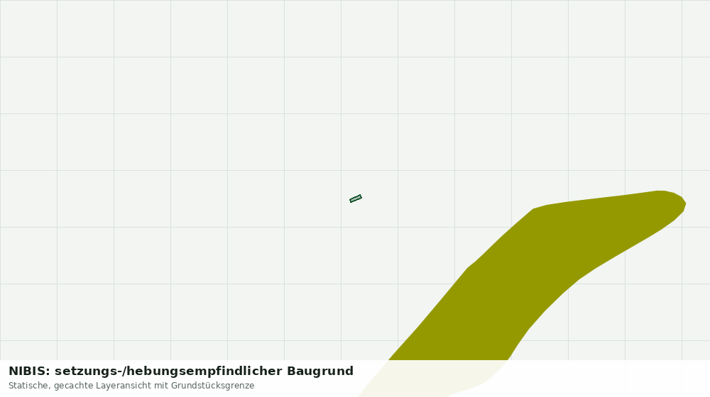 Statische Kartenansicht: NIBIS: setzungs-/hebungsempfindlicher Baugrund