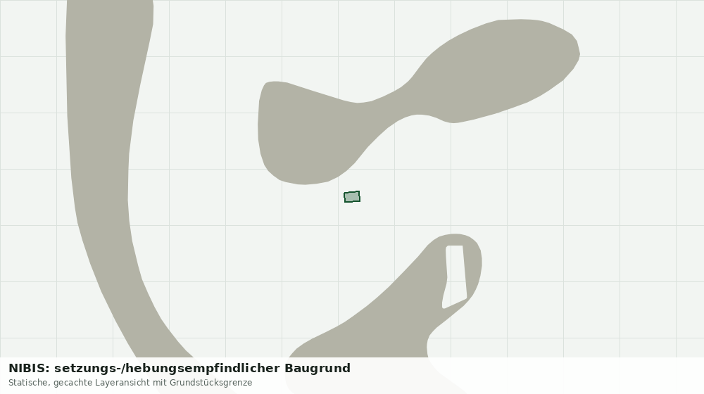 Statische Kartenansicht: NIBIS: setzungs-/hebungsempfindlicher Baugrund