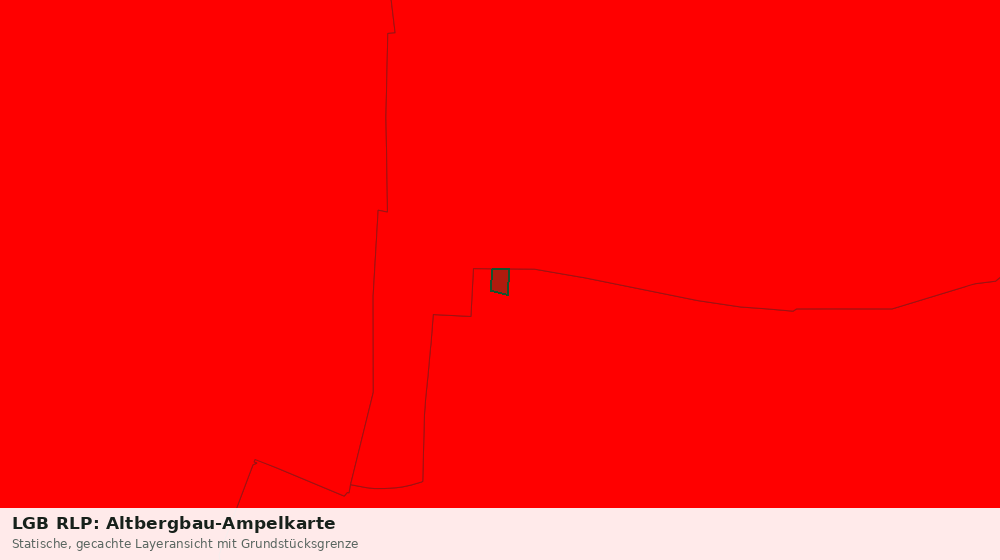 Statische Kartenansicht: LGB RLP: Altbergbau-Ampelkarte