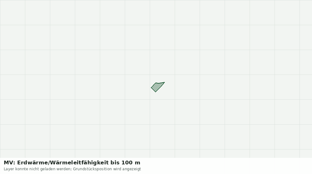 Statische Kartenansicht: MV: Erdwärme/Wärmeleitfähigkeit bis 100 m