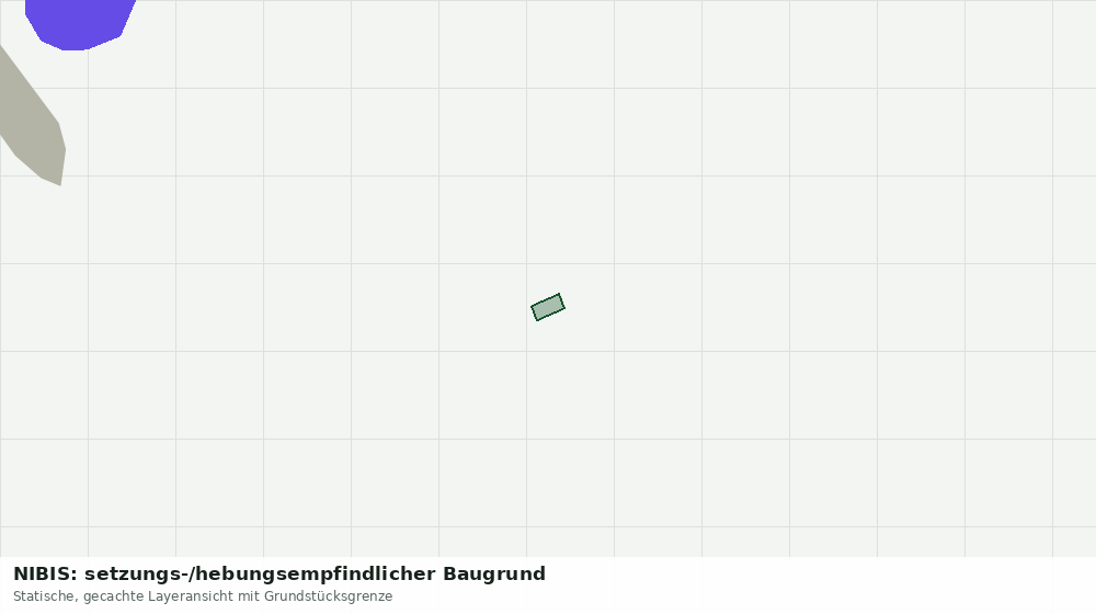 Statische Kartenansicht: NIBIS: setzungs-/hebungsempfindlicher Baugrund