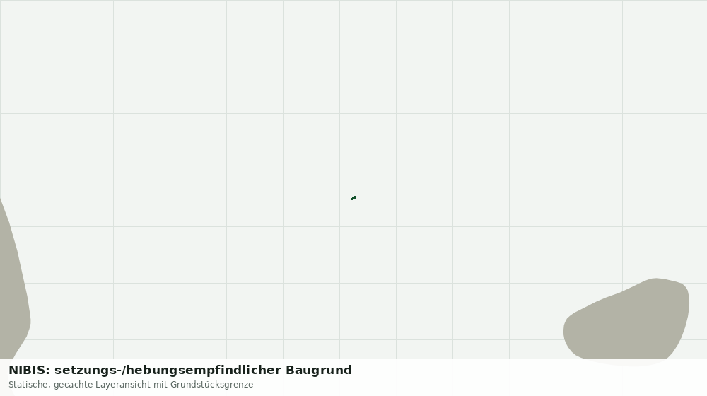 Statische Kartenansicht: NIBIS: setzungs-/hebungsempfindlicher Baugrund