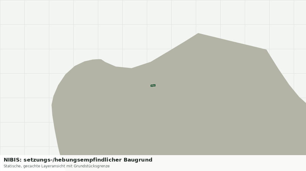 Statische Kartenansicht: NIBIS: setzungs-/hebungsempfindlicher Baugrund