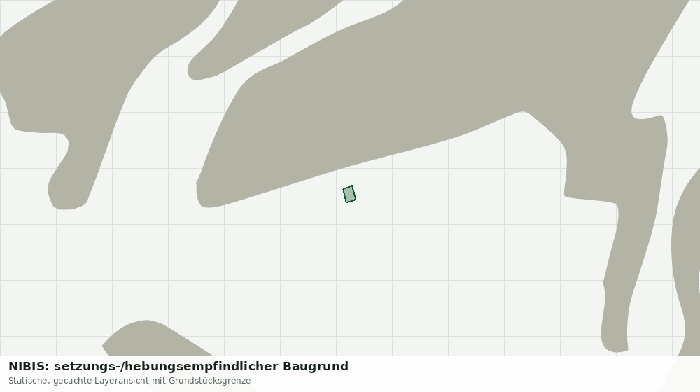 Statische Kartenansicht: NIBIS: setzungs-/hebungsempfindlicher Baugrund