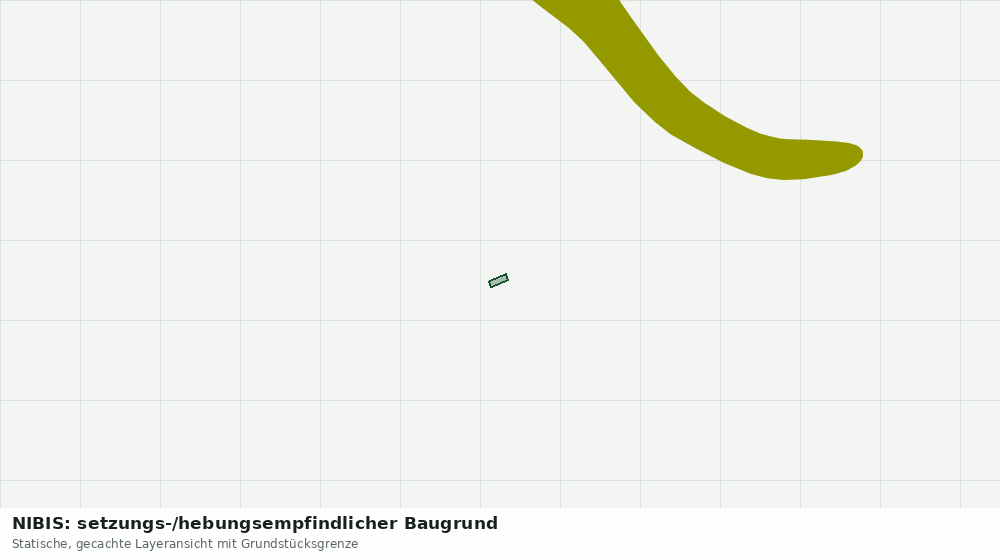 Statische Kartenansicht: NIBIS: setzungs-/hebungsempfindlicher Baugrund
