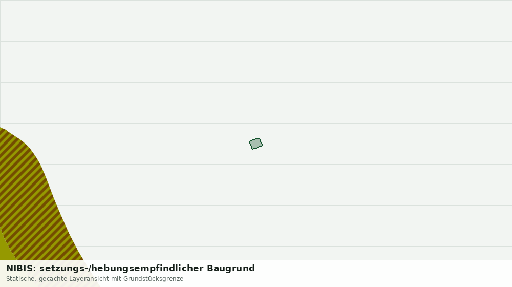 Statische Kartenansicht: NIBIS: setzungs-/hebungsempfindlicher Baugrund