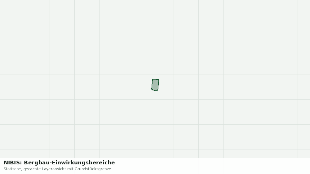 Statische Kartenansicht: NIBIS: Bergbau-Einwirkungsbereiche