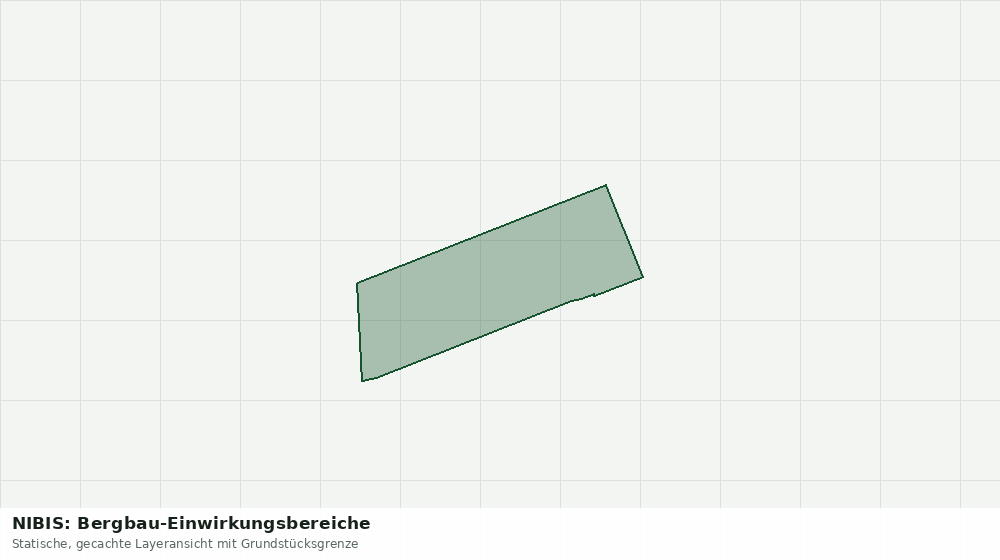 Statische Kartenansicht: NIBIS: Bergbau-Einwirkungsbereiche
