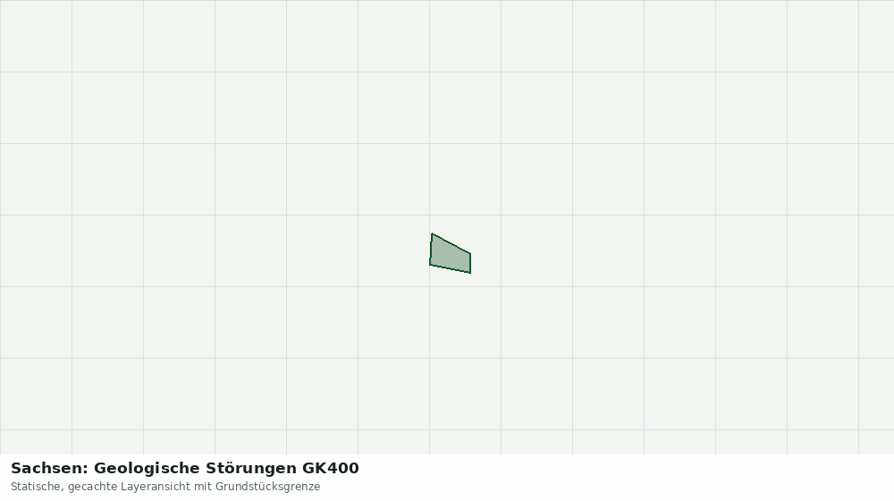 Statische Kartenansicht: Sachsen: Geologische Störungen GK400