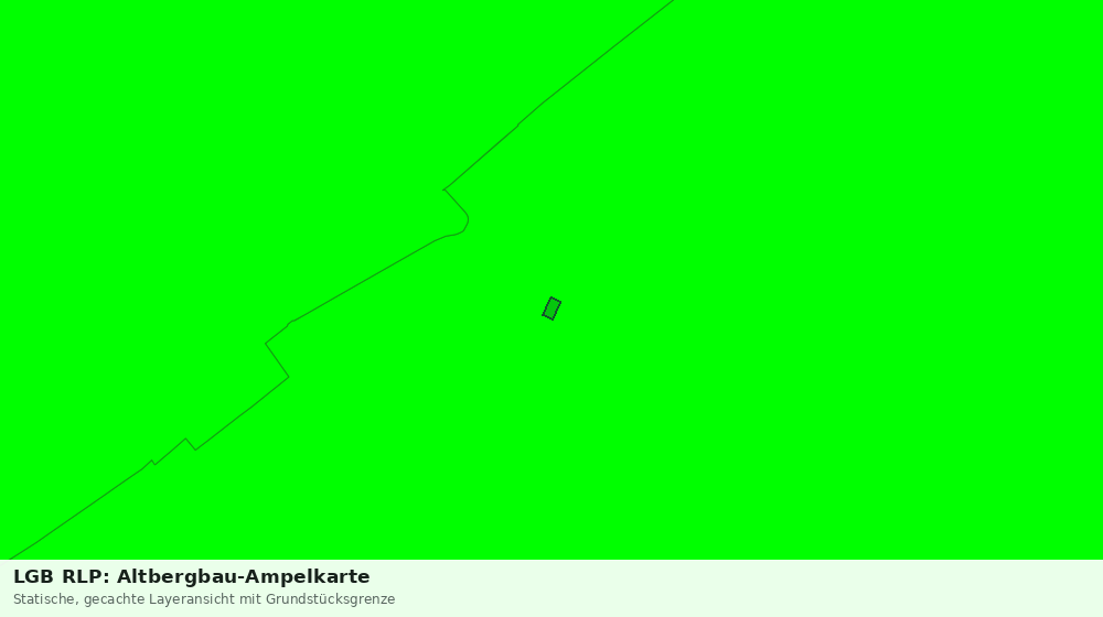 Statische Kartenansicht: LGB RLP: Altbergbau-Ampelkarte