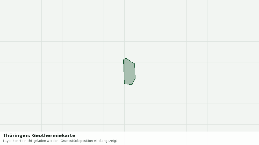 Statische Kartenansicht: Thüringen: Geothermiekarte