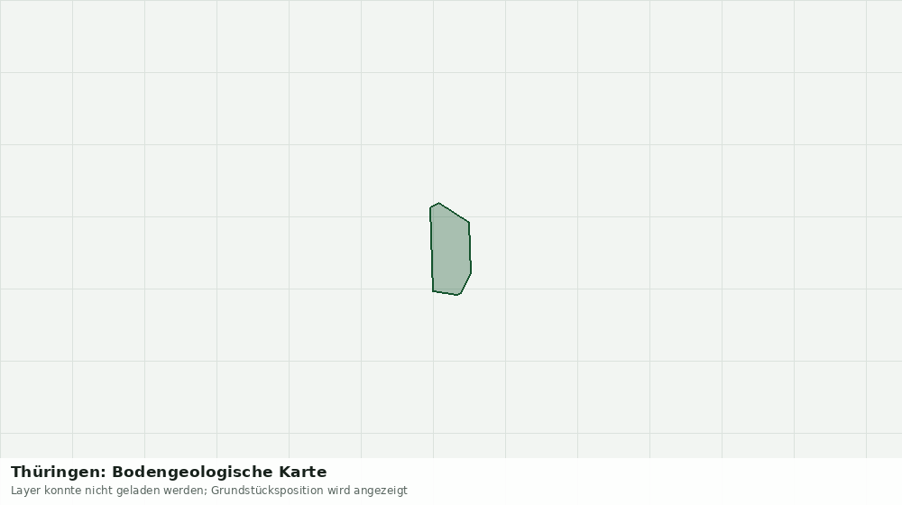 Statische Kartenansicht: Thüringen: Bodengeologische Karte