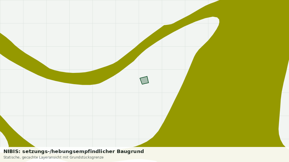 Statische Kartenansicht: NIBIS: setzungs-/hebungsempfindlicher Baugrund