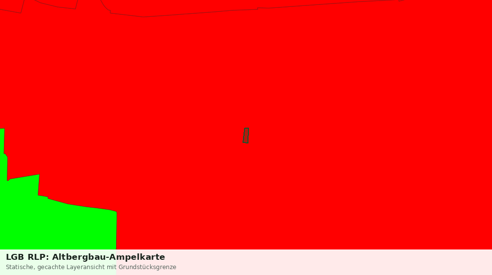 Statische Kartenansicht: LGB RLP: Altbergbau-Ampelkarte