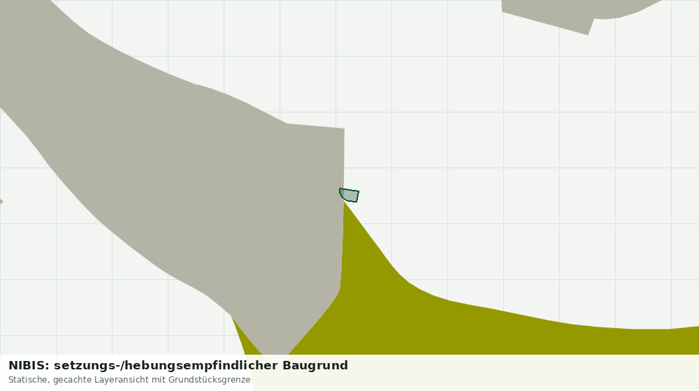 Statische Kartenansicht: NIBIS: setzungs-/hebungsempfindlicher Baugrund