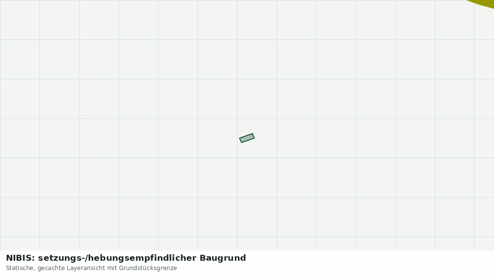 Statische Kartenansicht: NIBIS: setzungs-/hebungsempfindlicher Baugrund