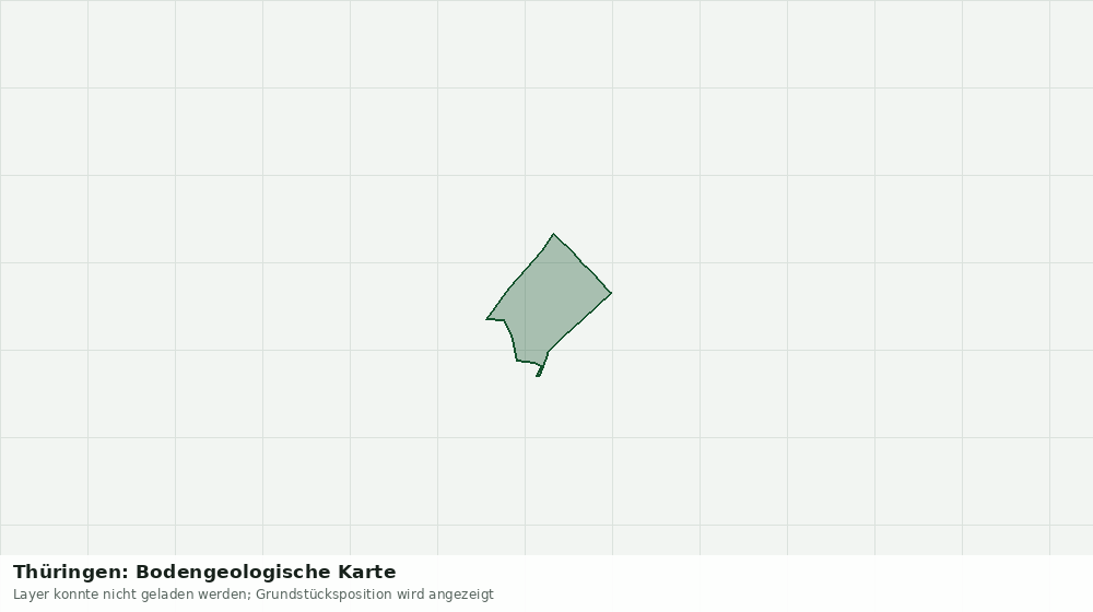Statische Kartenansicht: Thüringen: Bodengeologische Karte