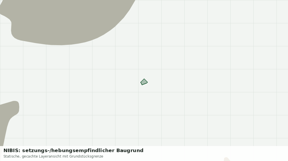 Statische Kartenansicht: NIBIS: setzungs-/hebungsempfindlicher Baugrund