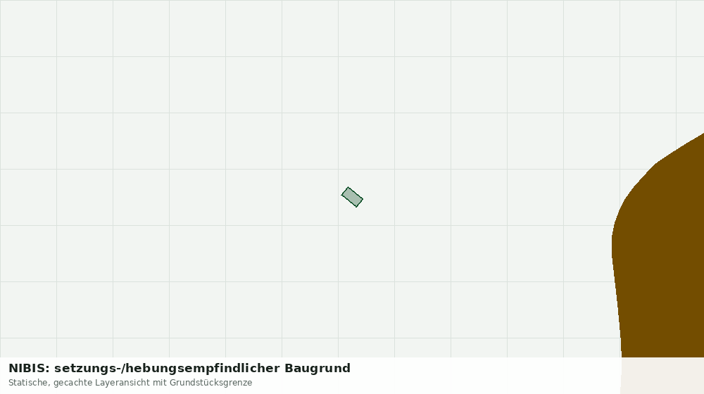 Statische Kartenansicht: NIBIS: setzungs-/hebungsempfindlicher Baugrund