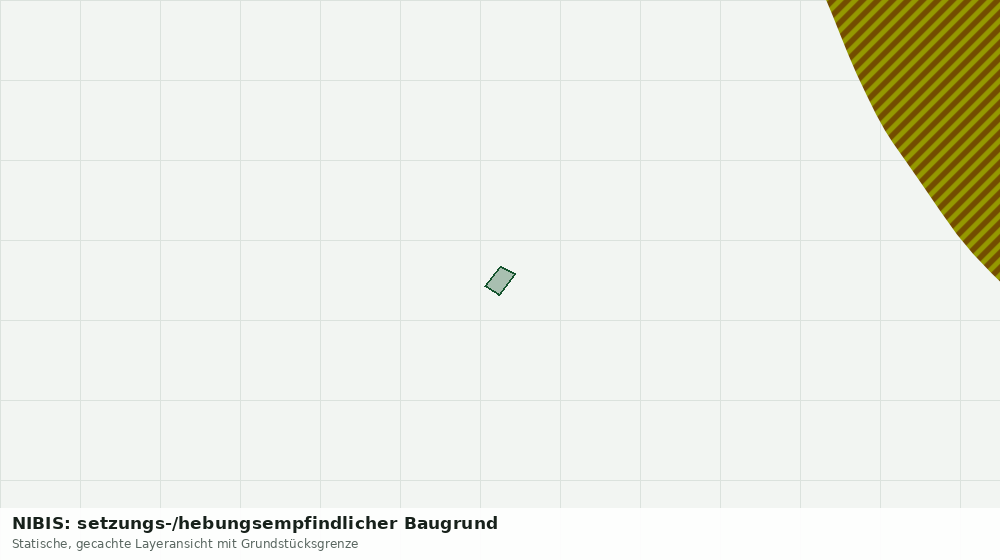 Statische Kartenansicht: NIBIS: setzungs-/hebungsempfindlicher Baugrund