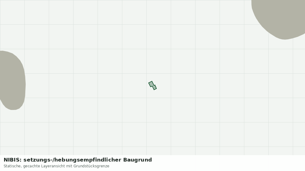 Statische Kartenansicht: NIBIS: setzungs-/hebungsempfindlicher Baugrund