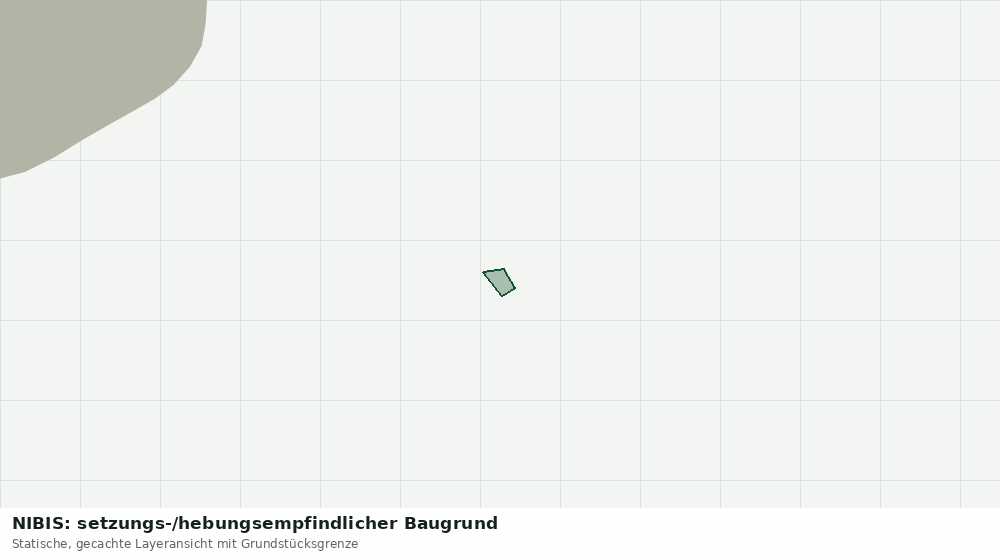 Statische Kartenansicht: NIBIS: setzungs-/hebungsempfindlicher Baugrund