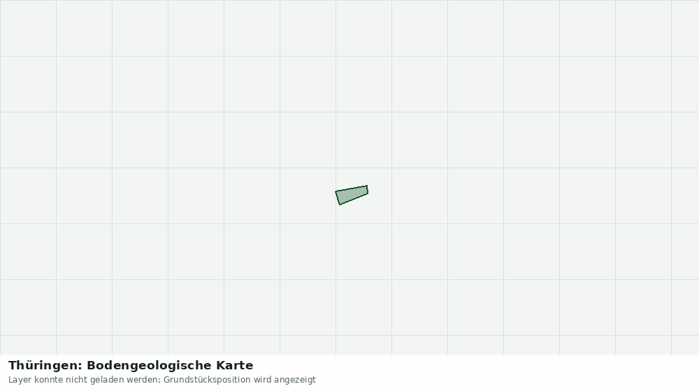 Statische Kartenansicht: Thüringen: Bodengeologische Karte