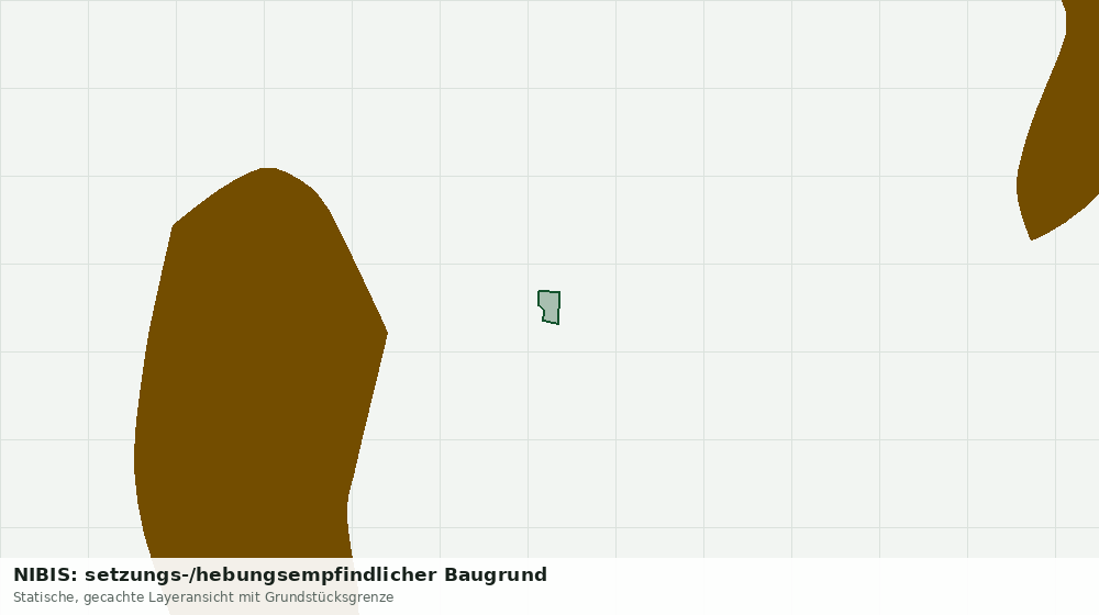 Statische Kartenansicht: NIBIS: setzungs-/hebungsempfindlicher Baugrund