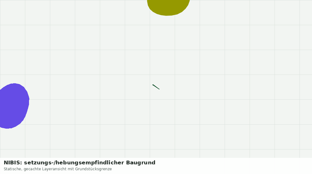 Statische Kartenansicht: NIBIS: setzungs-/hebungsempfindlicher Baugrund