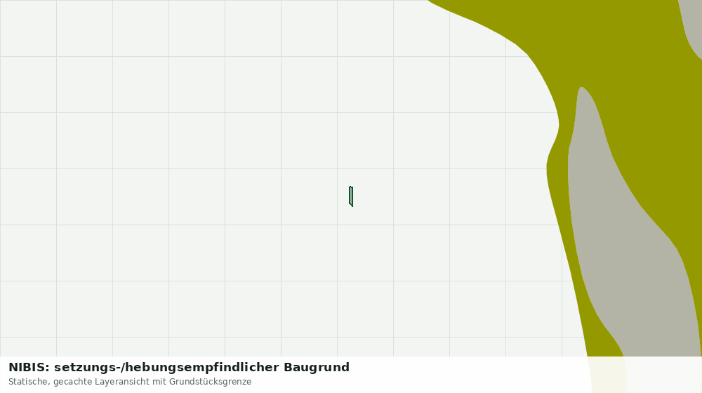 Statische Kartenansicht: NIBIS: setzungs-/hebungsempfindlicher Baugrund