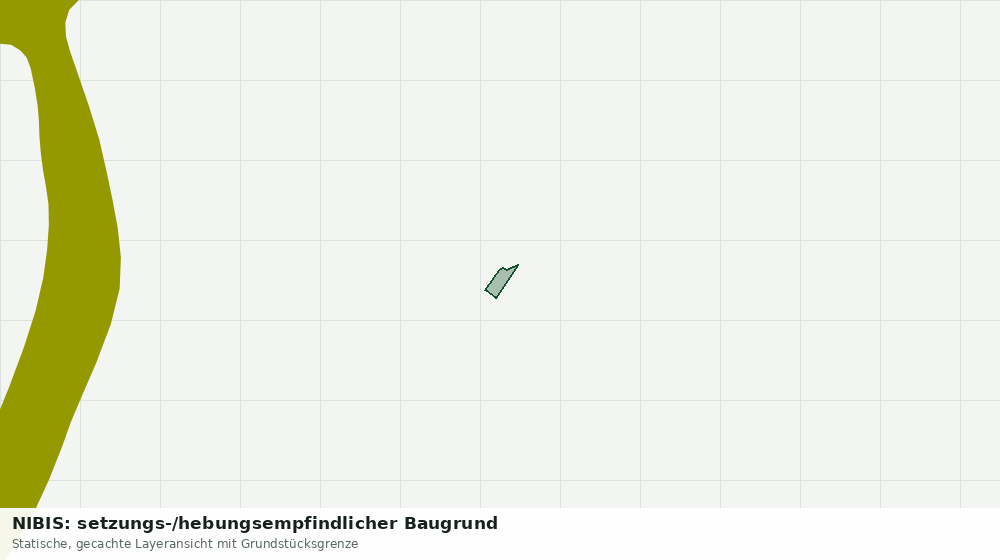 Statische Kartenansicht: NIBIS: setzungs-/hebungsempfindlicher Baugrund