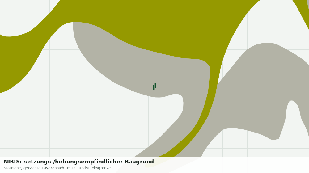 Statische Kartenansicht: NIBIS: setzungs-/hebungsempfindlicher Baugrund
