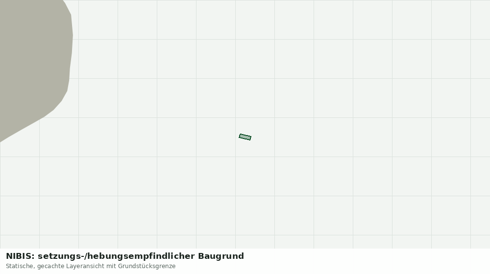 Statische Kartenansicht: NIBIS: setzungs-/hebungsempfindlicher Baugrund