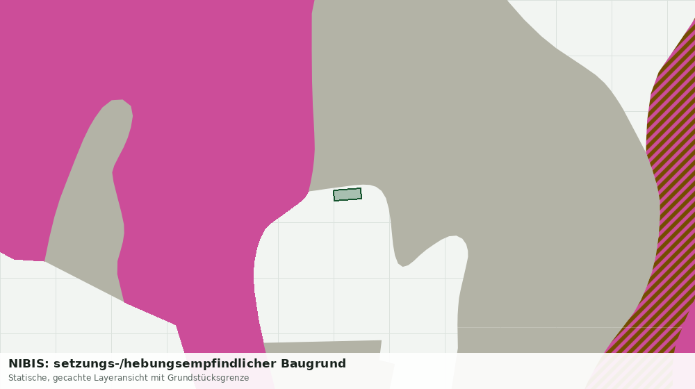 Statische Kartenansicht: NIBIS: setzungs-/hebungsempfindlicher Baugrund