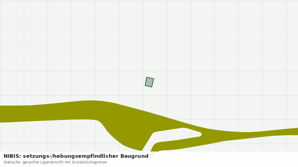 Statische Kartenansicht: NIBIS: setzungs-/hebungsempfindlicher Baugrund