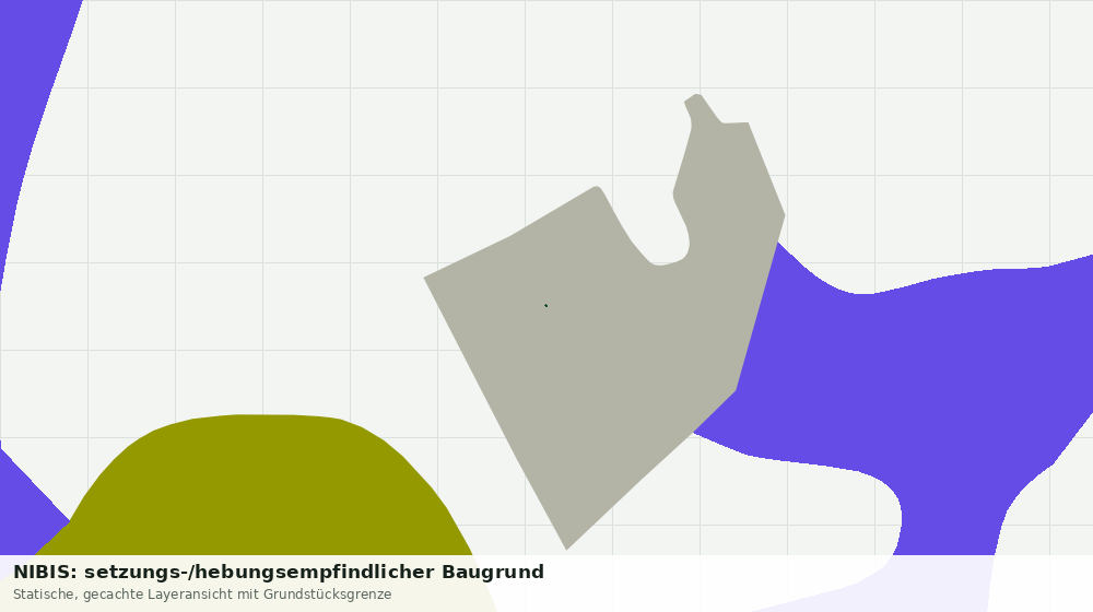 Statische Kartenansicht: NIBIS: setzungs-/hebungsempfindlicher Baugrund