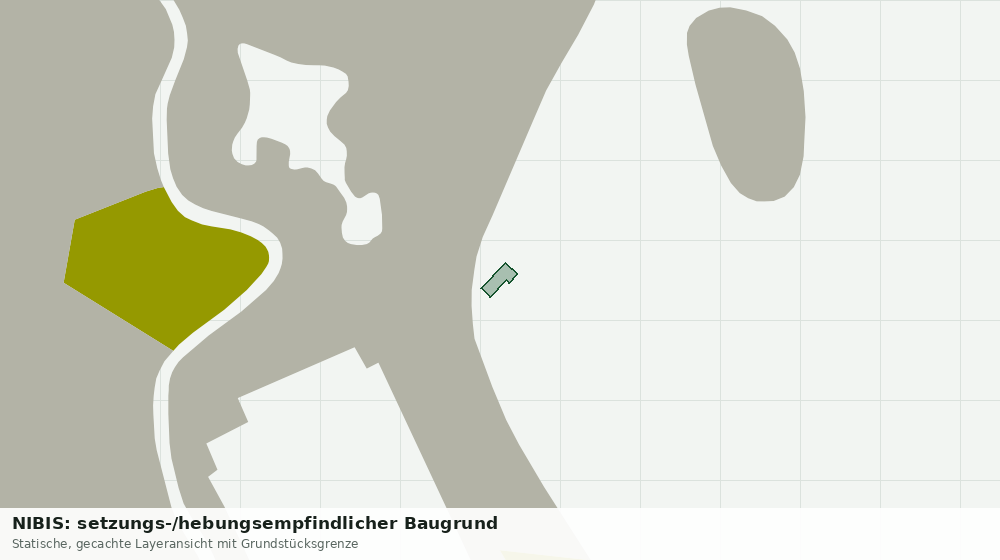 Statische Kartenansicht: NIBIS: setzungs-/hebungsempfindlicher Baugrund
