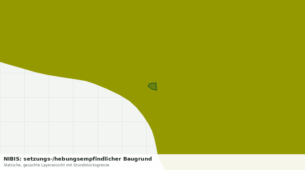 Statische Kartenansicht: NIBIS: setzungs-/hebungsempfindlicher Baugrund